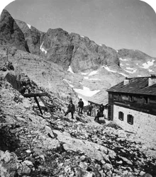 Simony Hut, Salzkammergut, Austria
