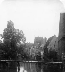 The Pegnitz river, Nuremberg, Germany