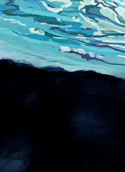 Submerged Blue Light