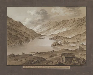 View of Oberalp Lake, late 18th-19th century