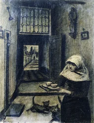 Nun with Two Cats
