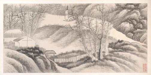 Landscapes of the Twelve Months, ca. 1685