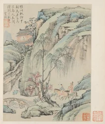 Album of Seasonal Landscapes, Leaf B