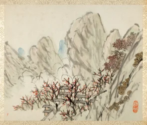 Album of Landscapes and Calligraphy for Liu Songfu