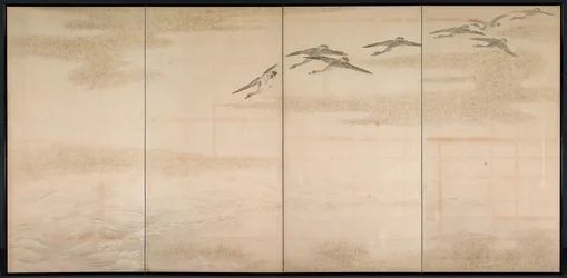 Geese, Reeds and Water