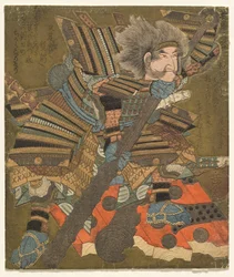 Asahina Storming the Gate, from the Series Three Stormings