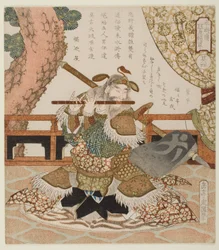 Number 4: Dong Ping (Tō Hei), from the Series “Five Tiger Generals of the Water Margin (Suikoden)”