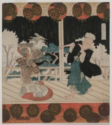 The Dance at Furuichi for the Hisagataya Group, mid 1820s