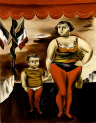 Strong Woman and Child