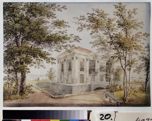 The Hermitage Pavilion in Peterhof
