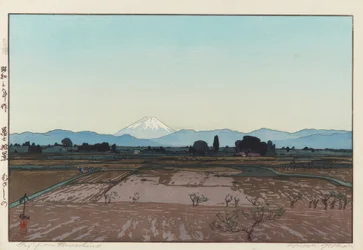 Fuji from Musashino