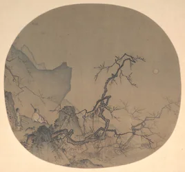 Viewing Plum Blossoms by Moonlight