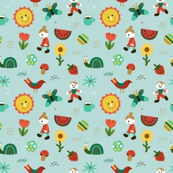 Seamless pattern, 2018
