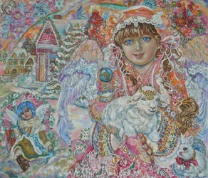 Angel with Lamb of God