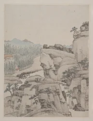 Landscapes, 1668 (album of eight paintings)