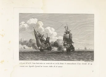 Jan Bart in Service of the King of France, 1678