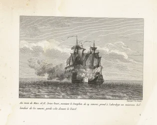 Jan Bart Captures a Dutch Frigate, 1678