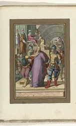 Christ led before Pilate