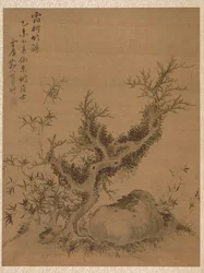 Frosted Branches and Dwarf Bamboo, in the Style of Su Shih, 1775