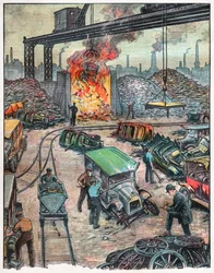 A Car Decharge in the USA (illustration)