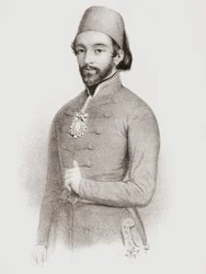 Abdulmejid I, 31st Sultan Ottoman Empire. Portrait.