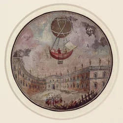 An Early Ballooning Disaster, c 1785