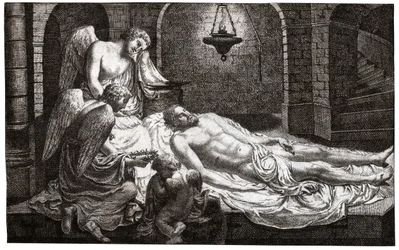 Angels Around Jesus