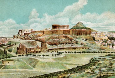 Athens (lithograph)