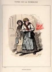Commune de Paris: Costume de PETROLES (20) in Les Communeux
