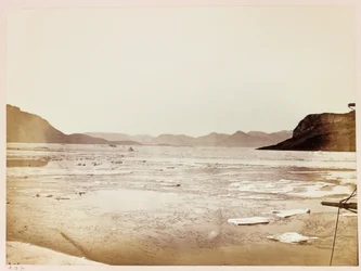 Arctic Expedition (1875-1876) by Captain George Nares (1831-1915): Dobbin Bay Looking North