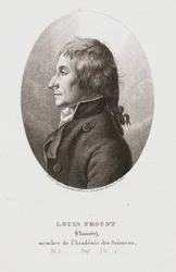 Joseph Louis Proust, French Chemist, c 1795