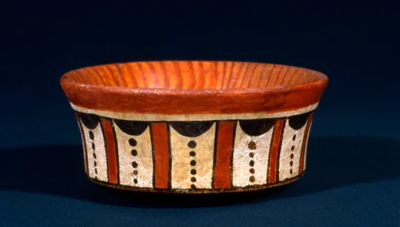 Mayan Funerary Vessel from Tikal, Guatemala, Late Classic period, c.600-900 AD
