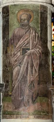 Parish Church (Parochiekerk Onze-Lieve-Vrouw). Interior. The Choir. Wall Painting