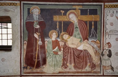 Pieta with St Bernard and Client