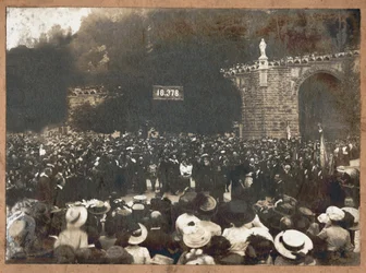 Pilgrimage to Lourdes. 1910