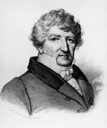 Portrait of Georges Leopold Chretien Frederic Dagobert Cuvier, French biologist