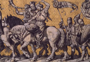Procession of Princes, Decoration in Meissen Porcelain