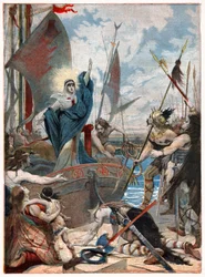 Saint Genevieve During the Siege of Paris