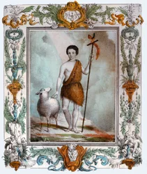 Saint John the Baptist (Engraving)