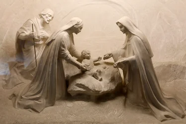 Sanctuary Louis and Zélie of Alençon, Orne. Nativity.