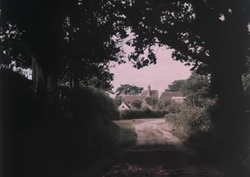 Summer Dream (Photograph by Arthur E Morton, member of The Society of Colour Photographers, experimenting with early color photography processes and techniques in the early 20th century)
