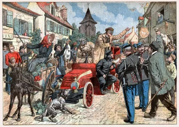 Speeding in a Village