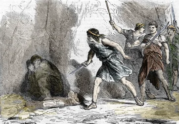 The suicide of Nero, 9 June 68