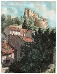 Village with a Castle