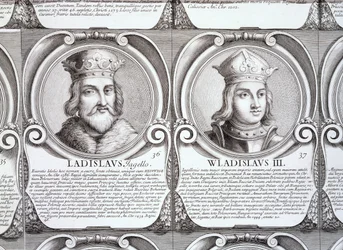 Wladyslaw II Jagiello, and Wladyslaw III Warnenczyk, no. 36 and 37 from 