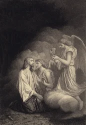 Jesus on the Mount of Olives