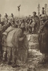An Emperor Receives the Submission of Barbarian Chiefs