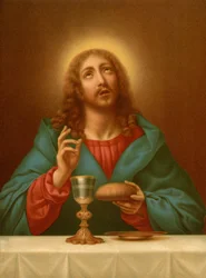 Christ Blessing the Bread and Wine
