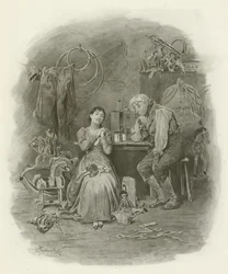 Caleb Plummer and His Blind Daughter
