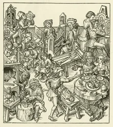 Bourgeois life in the Middle Ages